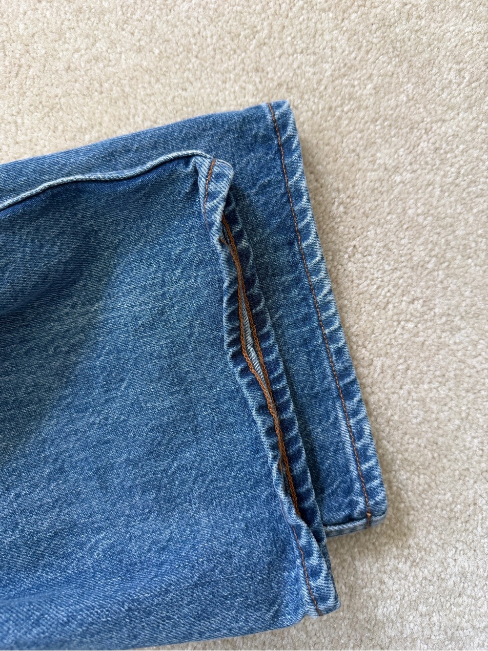 Aritzia denim forum 90’s iggy lo rise baggy jeans size 25 - Picture 4 of 8